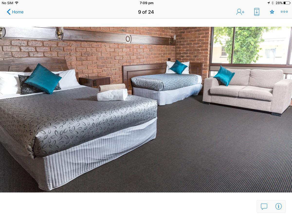 Albury Townhouse Motel Eksteriør billede