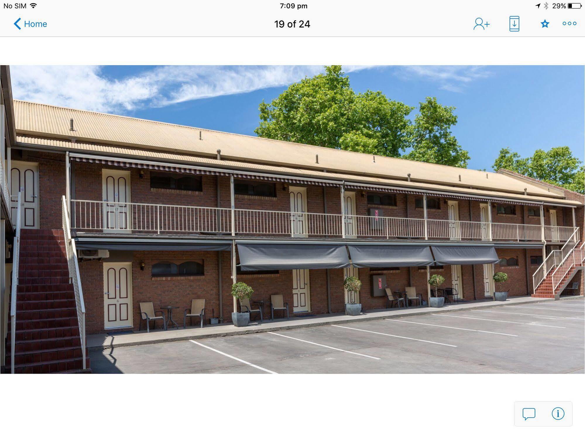 Albury Townhouse Motel Eksteriør billede